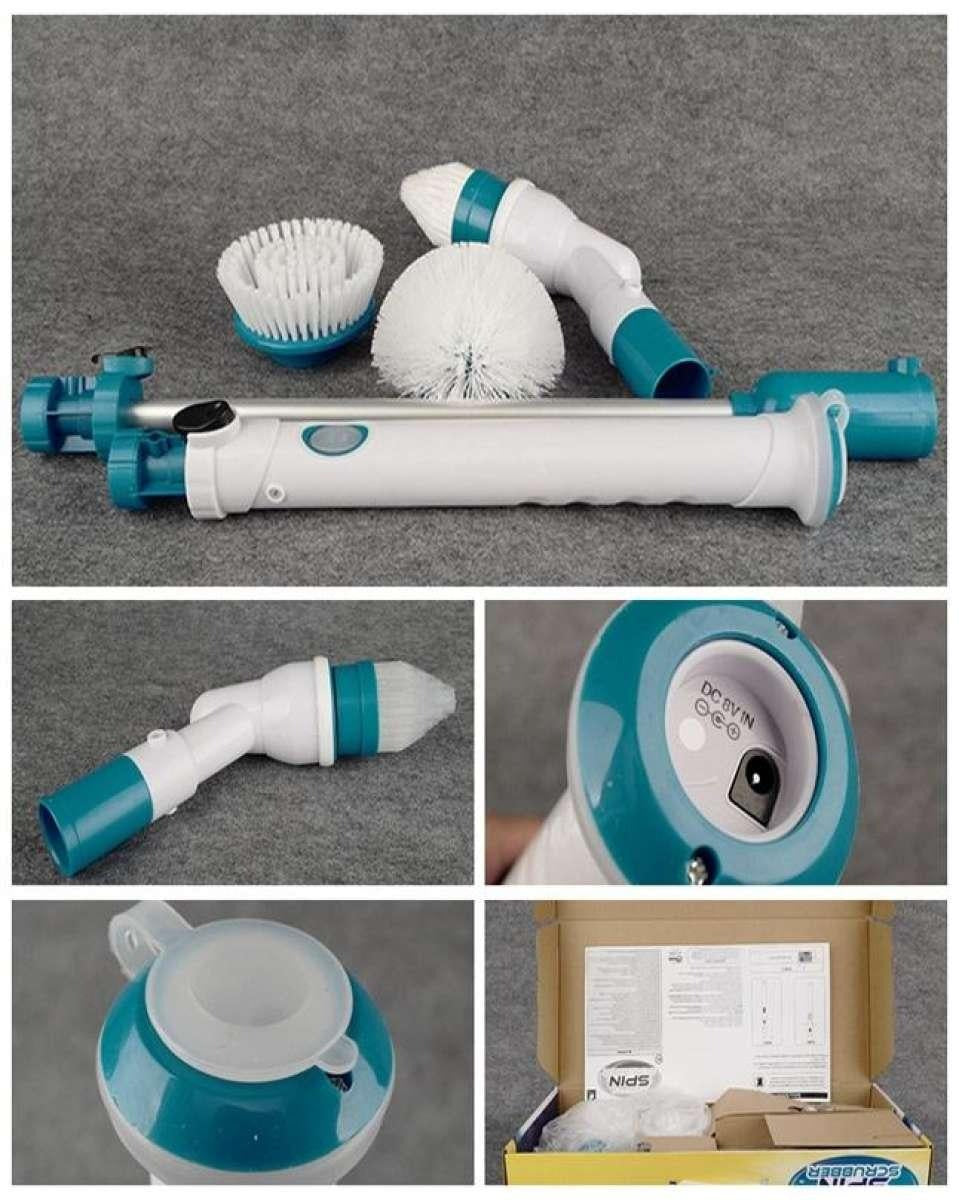 3 in 1 Electric Spin Scrubber Machine