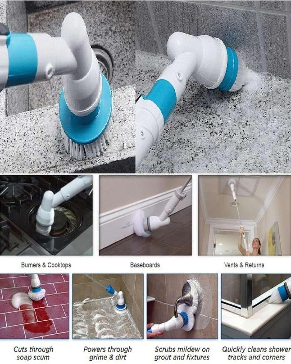 3 in 1 Electric Spin Scrubber Machine