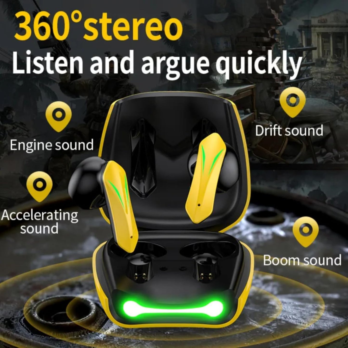 Wireless Earbuds Gaming Earphone