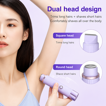 Dual Head Electric Hair Remover