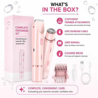 Dual Head Electric Hair Remover