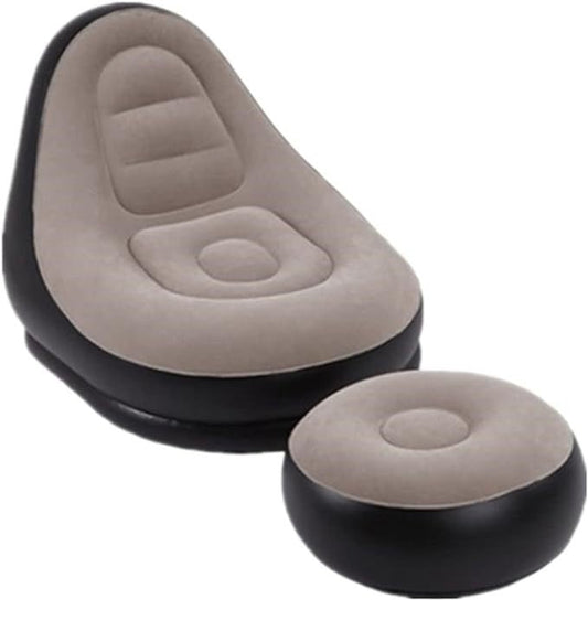 Portable Inflatable Sofa Chair Air Pump Outdoor - Indoor